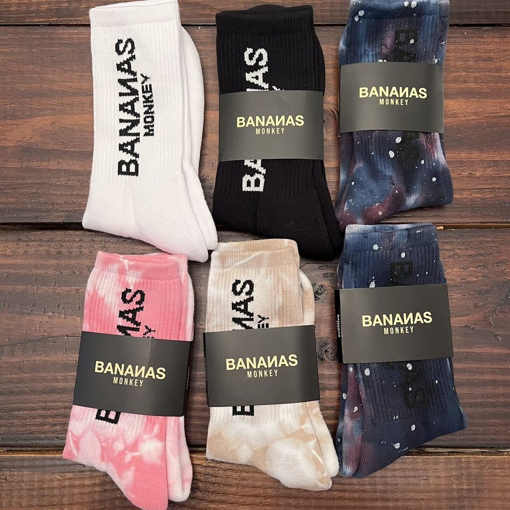 Bananas Monkey 6 Pack Sock Bundle